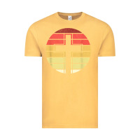 Vintage Mustard jesus cross retro style vintage t shirt Vintage Tee - linhVisuals