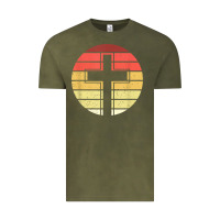 Jesus Cross Retro Style Vintage T Shirt Vintage Tee | Teevron
