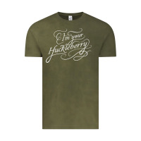 Vintage Olive i'm your huckleberry tank top Vintage Tee - linhVisuals