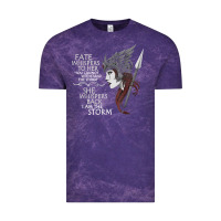 Cloud Purple fate whispers to her you cannot withstand the storm t shirt Vintage Tee - linhVisuals