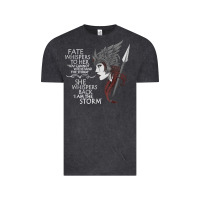 Vintage Black fate whispers to her you cannot withstand the storm t shirt Vintage Tee - linhVisuals