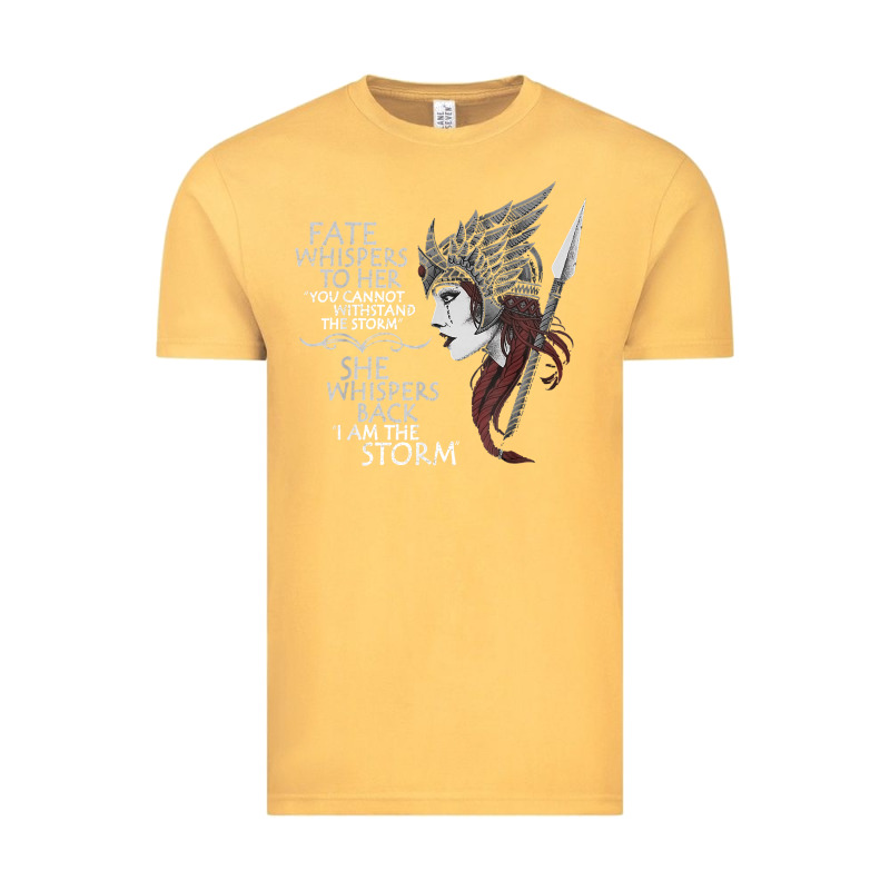 Fate Whispers To Her You Cannot Withstand The Storm T Shirt Vintage Tee by linhVisuals | Teevron