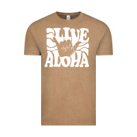 Vintage Coffee vintage live aloha state hawaiian islands shaka hawaii maui pullover h Vintage Tee - linhVisuals