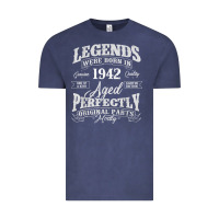 Vintage Denim legends were born in 1942 year of birth birthday t shirt Vintage Tee - linhVisuals