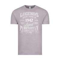 Vintage Zinc legends were born in 1942 year of birth birthday t shirt Vintage Tee - linhVisuals