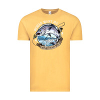 Vintage Mustard funny women want me, fish fishing fear t shirt Vintage Tee - linhVisuals