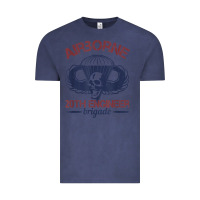 Vintage Denim the engineers of 20th brigade t shirt Vintage Tee - linhVisuals
