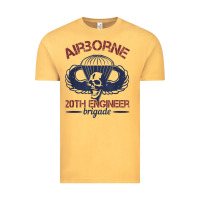 Vintage Mustard the engineers of 20th brigade t shirt Vintage Tee - linhVisuals