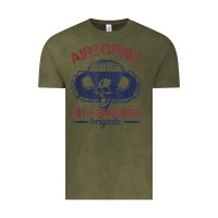 Vintage Olive the engineers of 20th brigade t shirt Vintage Tee - linhVisuals