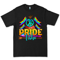 Black LGBTQ+ Pride Tribe Premium Tee - BundleAndBundleShop