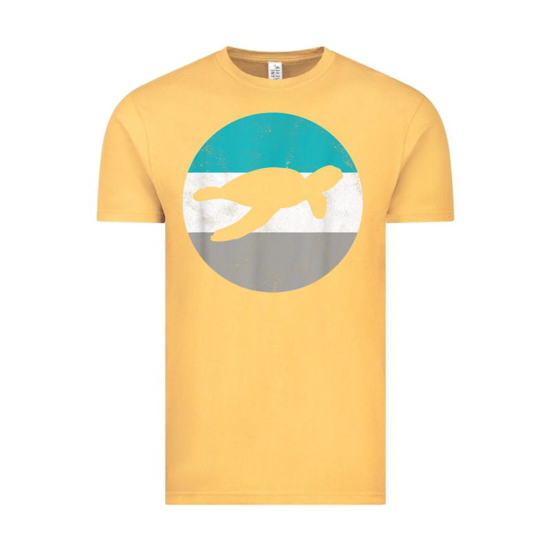 Sea Turtle Retro Gift For Men Or Boys T Shirt Vintage Tee by linhVisuals | Teevron