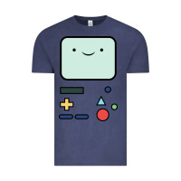Vintage Denim bmo   adventure time Vintage Tee - linhVisuals