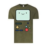 Vintage Olive bmo   adventure time Vintage Tee - linhVisuals