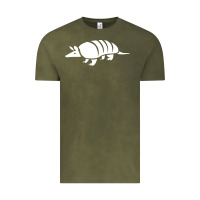 Vintage Olive armadillo Vintage Tee - linhVisuals