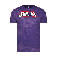 Cloud Purple Artwork SUM41 Vintage Tee - linhVisuals