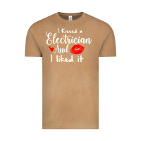 Vintage Camel i kissed an electrician and i liked it for girlfriend wife pullover ho Vintage Tee - linhVisuals