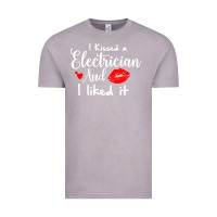 Vintage Zinc i kissed an electrician and i liked it for girlfriend wife pullover ho Vintage Tee - linhVisuals