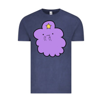 Vintage Denim lumpy space  adventure time Vintage Tee - linhVisuals