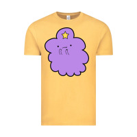 Vintage Mustard lumpy space  adventure time Vintage Tee - linhVisuals