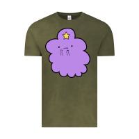 Vintage Olive lumpy space  adventure time Vintage Tee - linhVisuals