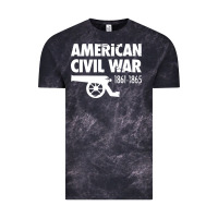 Cloud Black american civil war reenactor historical Vintage Tee - linhVisuals