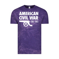 Cloud Purple american civil war reenactor historical Vintage Tee - linhVisuals