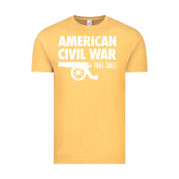 Vintage Mustard american civil war reenactor historical Vintage Tee - linhVisuals