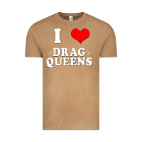 Vintage Camel i love drag queens  i heart drag queens t shirt Vintage Tee - linhVisuals