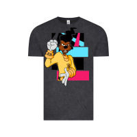 Vintage Black powerline   black lives matter   powerline goofy movie Vintage Tee - linhVisuals