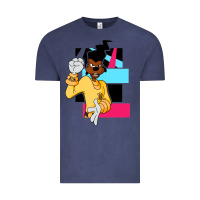 Vintage Denim powerline   black lives matter   powerline goofy movie Vintage Tee - linhVisuals