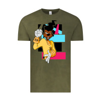 Vintage Olive powerline   black lives matter   powerline goofy movie Vintage Tee - linhVisuals