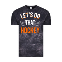 Cloud Black Lets Do That Hockey Vintage Tee - linhVisuals