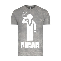 Cloud Rock cigar smoker Vintage Tee - linhVisuals