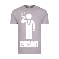 Vintage Zinc cigar smoker Vintage Tee - linhVisuals