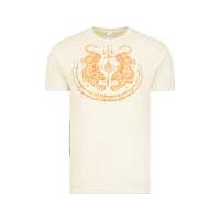 Vintage Arctic twin tiger sak yant tattoo muay thai thailand martial art tank top Vintage Tee - linhVisuals