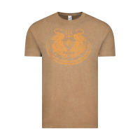 Vintage Coffee twin tiger sak yant tattoo muay thai thailand martial art tank top Vintage Tee - linhVisuals