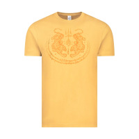 Vintage Mustard twin tiger sak yant tattoo muay thai thailand martial art tank top Vintage Tee - linhVisuals