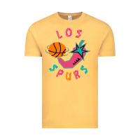 Vintage Mustard Los Spurs Vintage Tee - linhVisuals