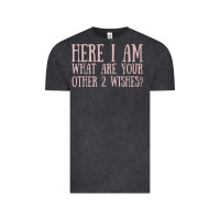 Here I Am What Are Your Other 2 Wishes Vintage Tee | Teevron