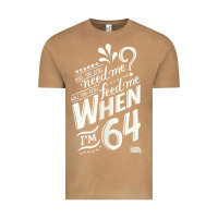 Vintage Camel lyrics by lennon and mccartney   when i'm 64 tank top Vintage Tee - linhVisuals