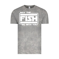 Cloud Rock May The Fish Be With You Fishing3 Vintage Tee - linhVisuals