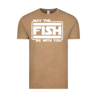 Vintage Coffee May The Fish Be With You Fishing3 Vintage Tee - linhVisuals