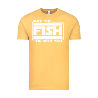 May The Fish Be With You Fishing3 Vintage Tee | Teevron