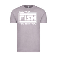 Vintage Zinc May The Fish Be With You Fishing3 Vintage Tee - linhVisuals