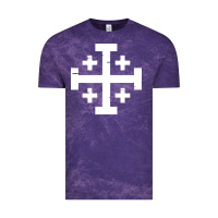 Crusader Cross Of Jerusalem Vintage Tee | Teevron