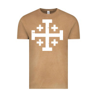 Vintage Camel crusader cross of jerusalem Vintage Tee - linhVisuals