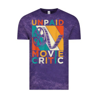 Cloud Purple unpaid movie critic shirt film cinema motion picture fan t shirt Vintage Tee - linhVisuals