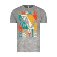 Cloud Rock unpaid movie critic shirt film cinema motion picture fan t shirt Vintage Tee - linhVisuals