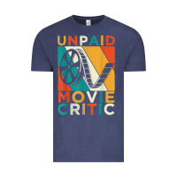 Unpaid Movie Critic Shirt Film Cinema Motion Picture Fan T Shirt Vintage Tee | Teevron