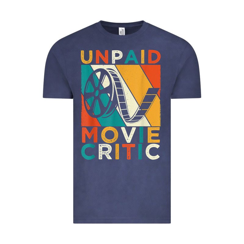 Unpaid Movie Critic Shirt Film Cinema Motion Picture Fan T Shirt Vintage Tee by linhVisuals | Teevron